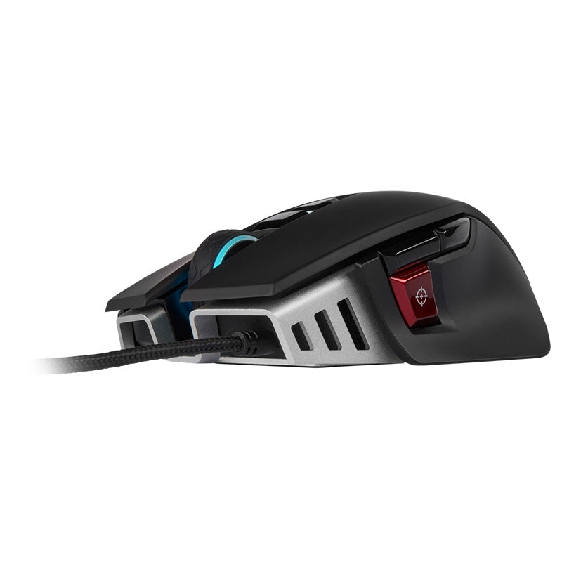 Corsair M65 RGB Elite Tunable FPS Gaming Mouse - Black | High Precision Optical Sensor, 8 Programmable Buttons | Perfect for Competitive Gaming & Esports