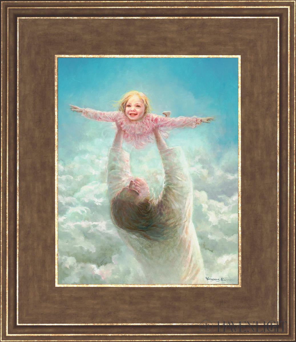 Arms Of Faith Christian Wall Art by Yongsung Kim - Inspirational Bible Verse Canvas Print for Home, Church & Office Decor