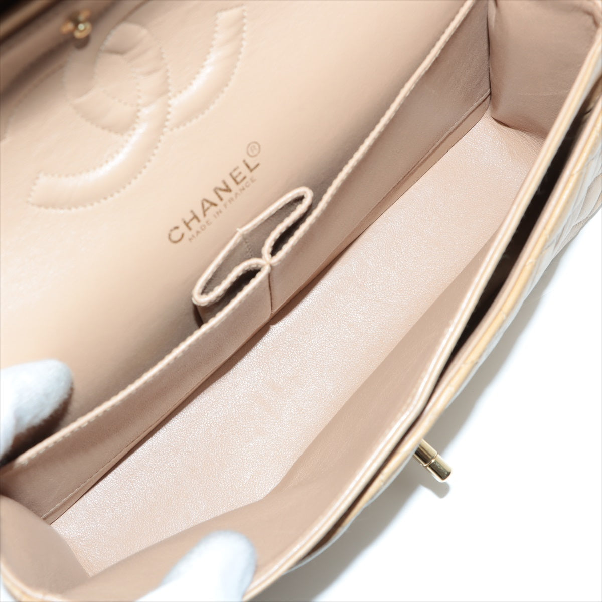 Chanel Classic Flap Bag Dark Beige Medium/Large Shoulder Bag for Women | Luxury Designer Handbag for Work, Party & Everyday Use