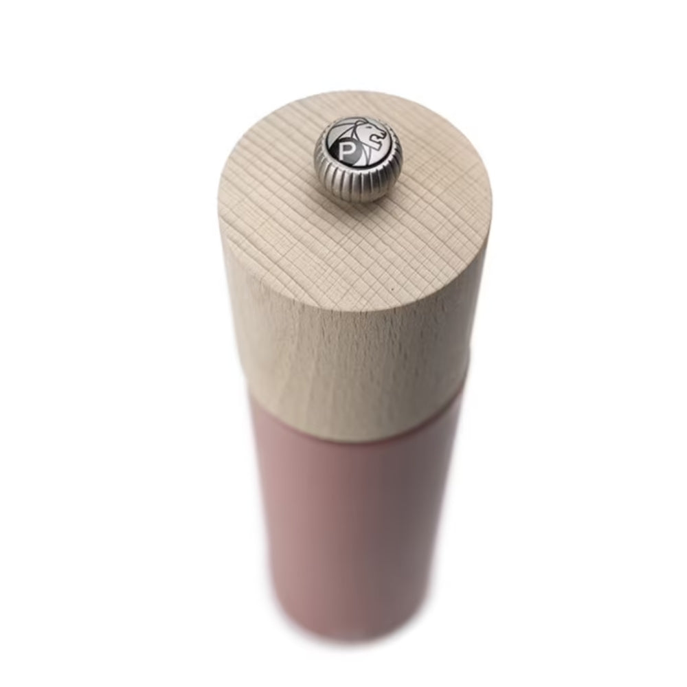 Premium Peugeot Boreal 8 Beech Wood Pepper Mill with Hazel Finish - Handcrafted French Salt & Pepper Grinder for Gourmet Cooking, Kitchen, and Dining Table Decor