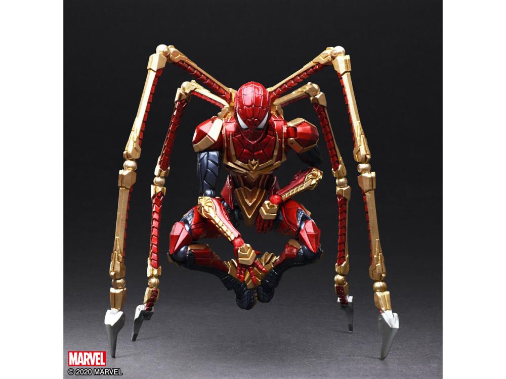 Bring Arts Marvel Universe Variant Spider-Man Action Figure by Square Enix - Collectible Superhero Toy for Display, Gifts & Marvel Fans