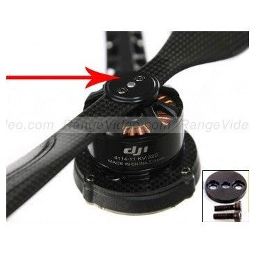 Carbon Fiber Propeller Washer and Screws Kit - Durable Hardware for RC Drone, Quadcopter, and FPV Racing - Perfect for Secure Propeller Mounting and Replacement