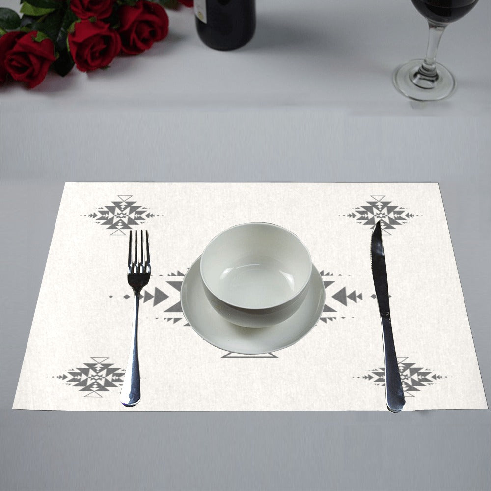 Premium Sand Dune Placemats Set of 4 - Waterproof & Heat-Resistant Table Mats for Dining, Kitchen, and Outdoor Picnics