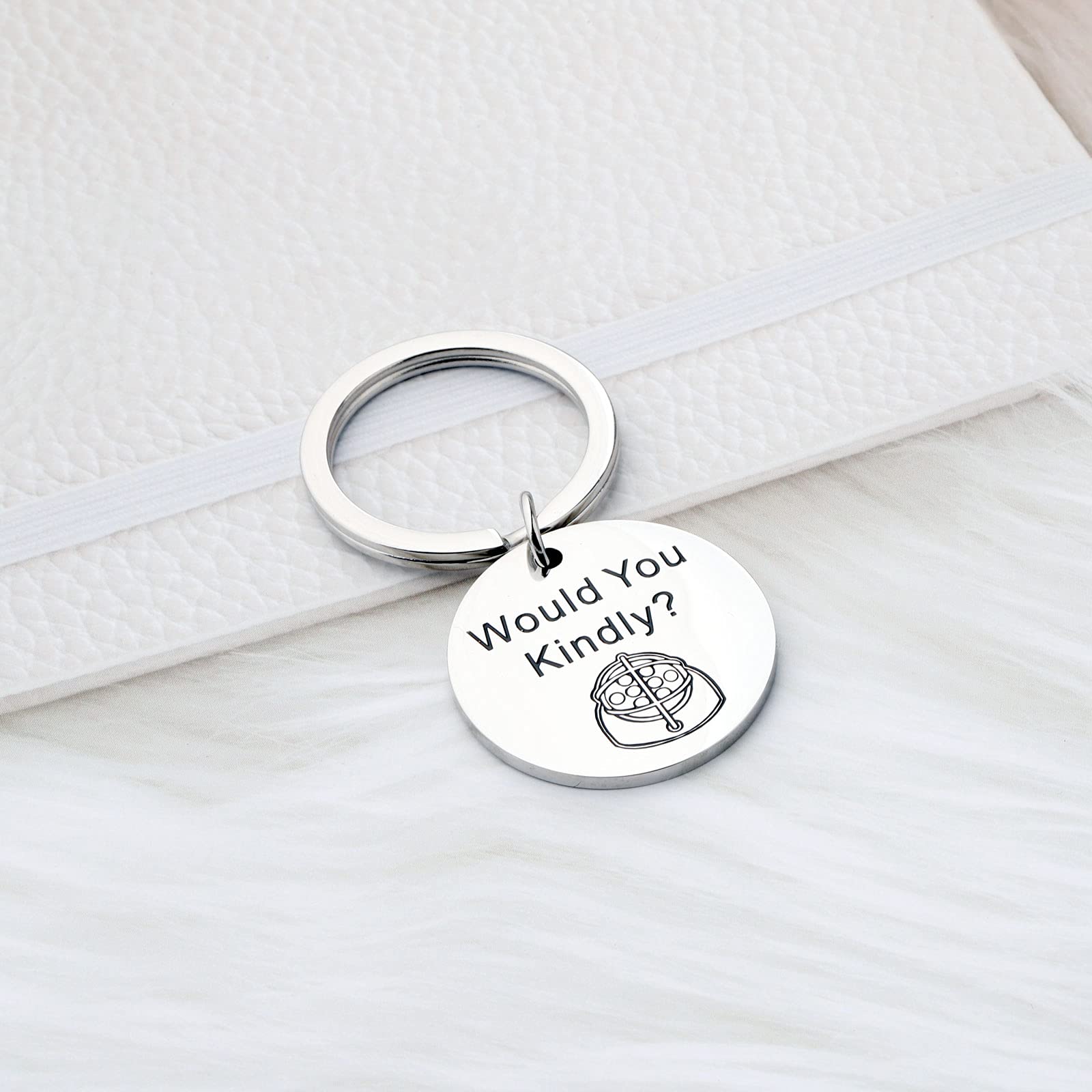 FAADBUK Big Daddy Video Game Keychain - Inspired by Bioshock, Perfect Gift for Gamers - Would You Kindly Gaming Accessory for Collectors & Fans