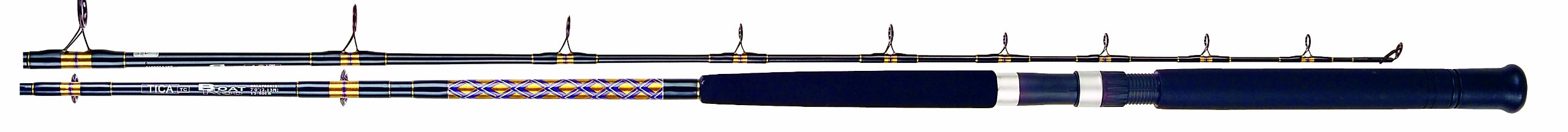 Tica BKLB Live Bait Boat Fishing Rod Series - Saltwater Offshore Fishing Rod for Tuna, Marlin & Big Game Fish | Perfect for Deep Sea Fishing Charters & Sportfishing Adventures