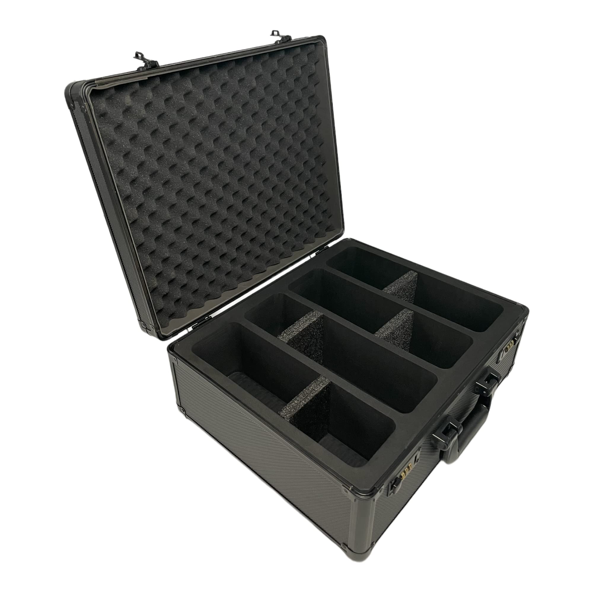 SLAB SAFE XL Graded Sports Trading Card Storage Box - Secure Case for Baseball, Basketball, Football & Hockey Cards - Durable Card Carrying & Travel Case - Perfect for Collectors, Conventions & Card Shows