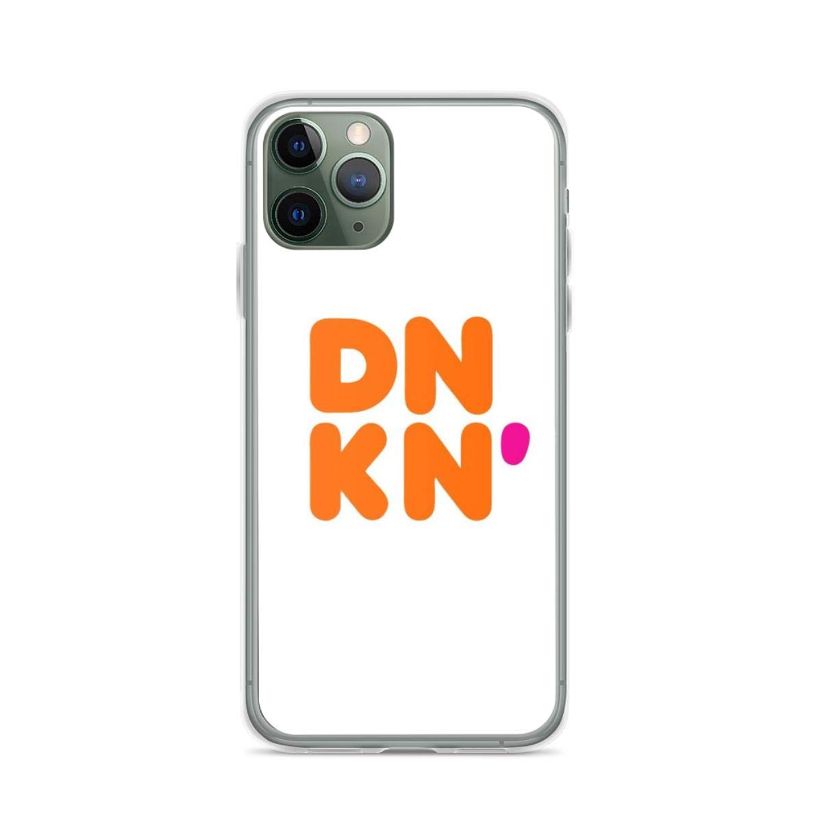 Dunkin' Donuts Logo Phone Case for iPhone 14/13/12/11/X/8/7/6 & Galaxy S21/S20/S10/Note - Slim Clear Protective Cover for Everyday Use, Work & Travel