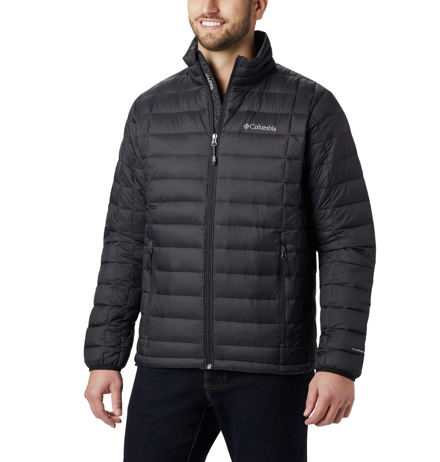 Columbia Men's Voodoo Falls 590 TurboDown Jacket - Lightweight Water-Resistant Winter Coat for Hiking, Skiing & Outdoor Adventures