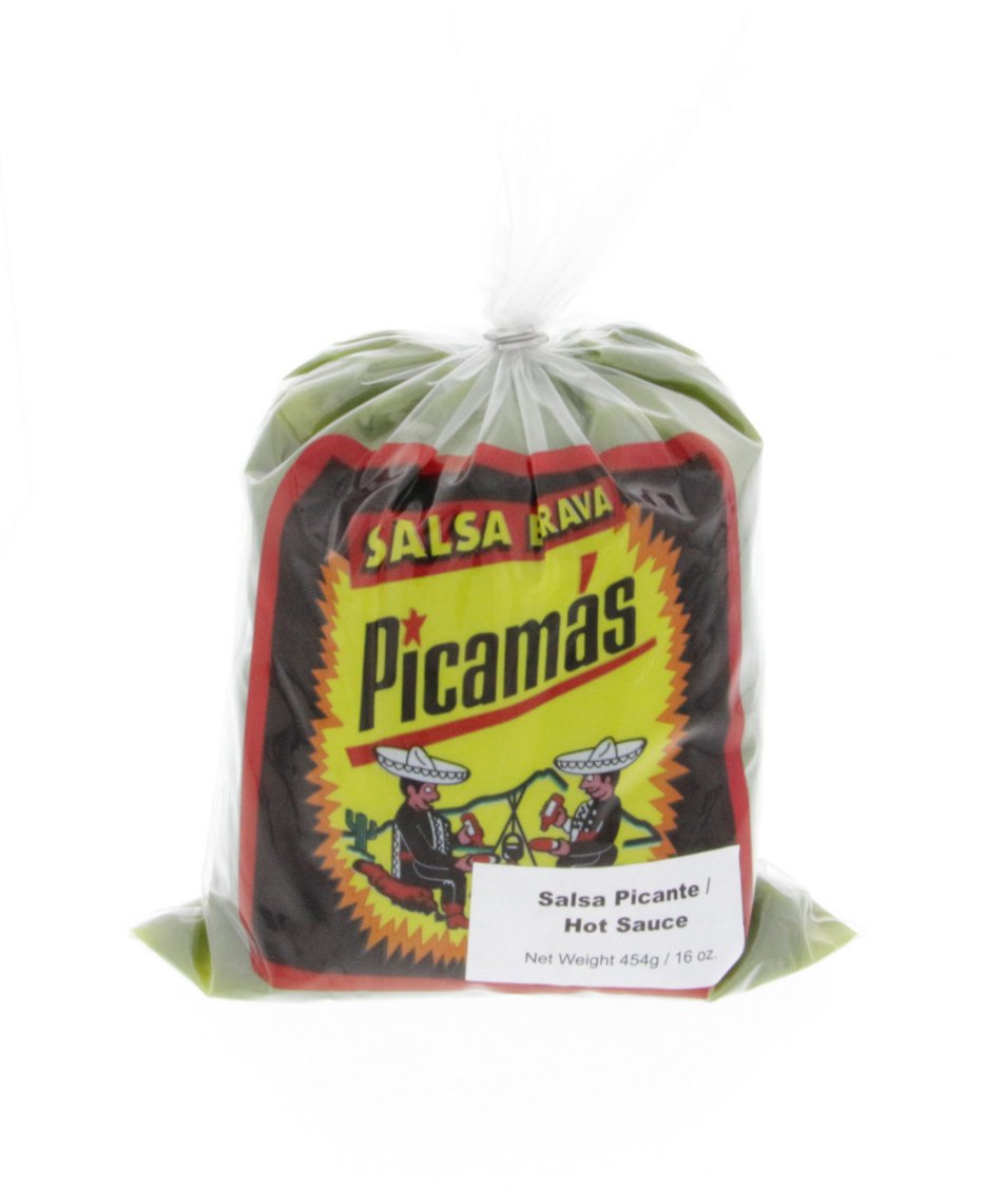 Picamas Green Hot Sauce 16oz - Authentic Mexican Salsa Picante Verde | Medium Spicy Flavor | Perfect for Tacos, Burritos & Nachos | Pack of 1