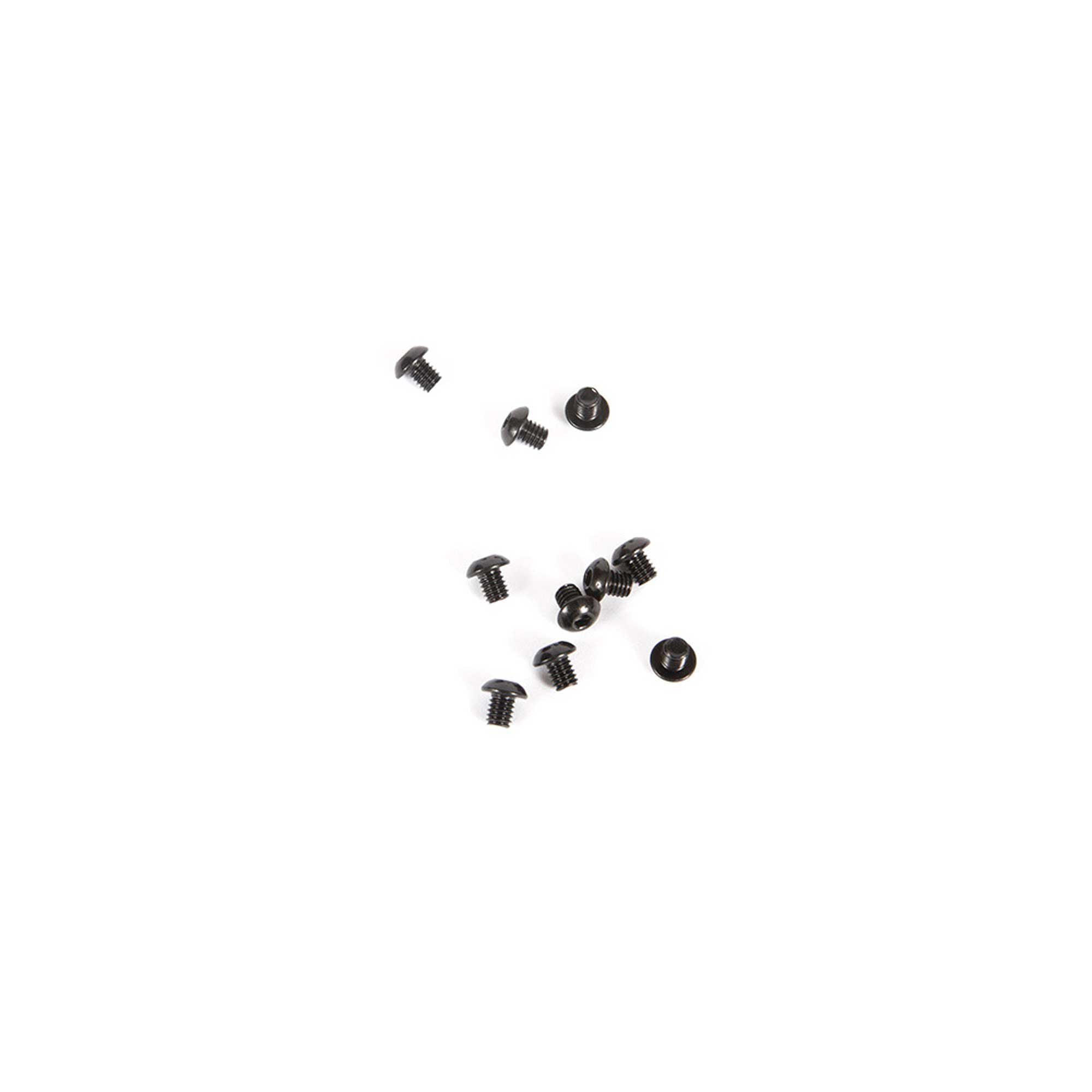 Stainless Steel Button Head Screw 2.5x3mm - M2.5x3mm Phillips Drive Machine Screws for Electronics, Furniture & DIY Projects