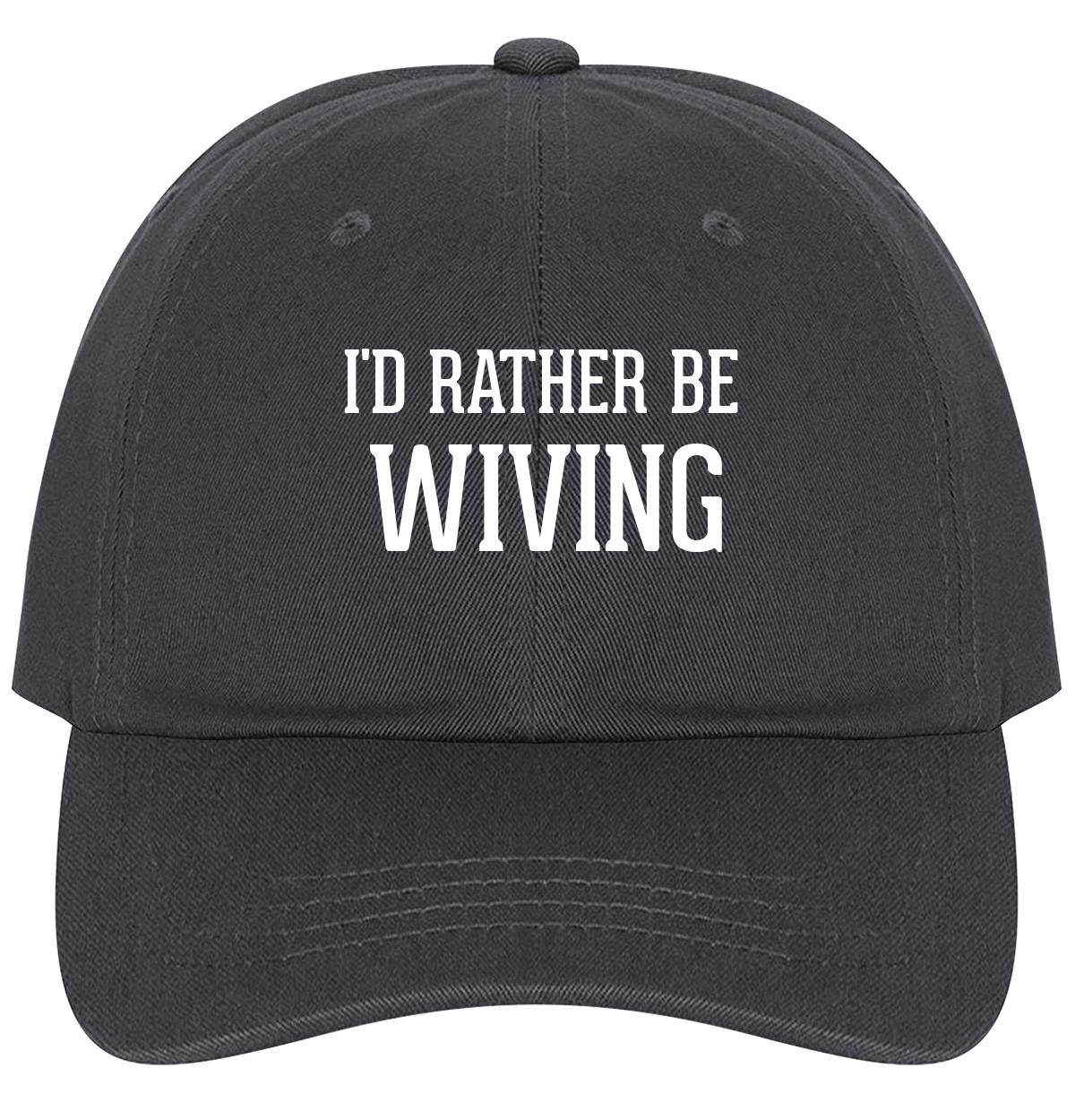 I'd Rather Be WIVING - Adjustable Dad Hat for Men, Comfortable Cotton Baseball Cap for Outdoor Activities, Sports & Casual Wear