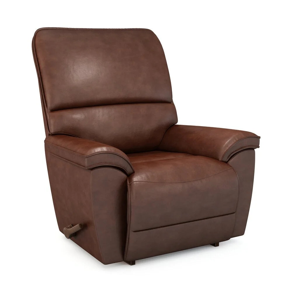 La-Z-Boy Norris Rocking Recliner Chair - Comfortable Leather Recliner with Smooth Rocking Motion - Perfect for Living Room, Home Theater & Nursery Relaxation