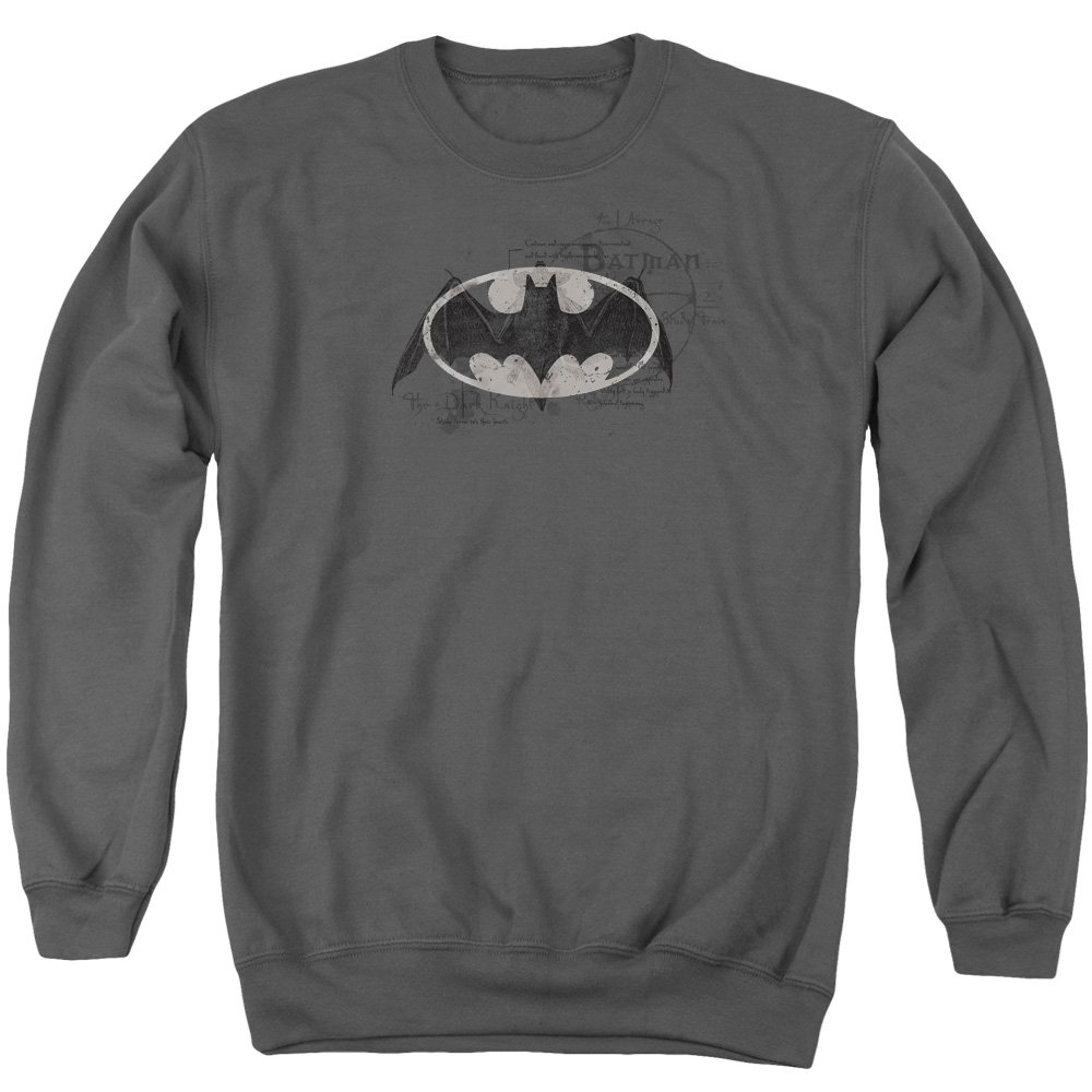 Batman Arcane Bat Logo Unisex Crewneck Sweatshirt for Men & Women | Casual Wear, Cosplay, Superhero Fan Gift
