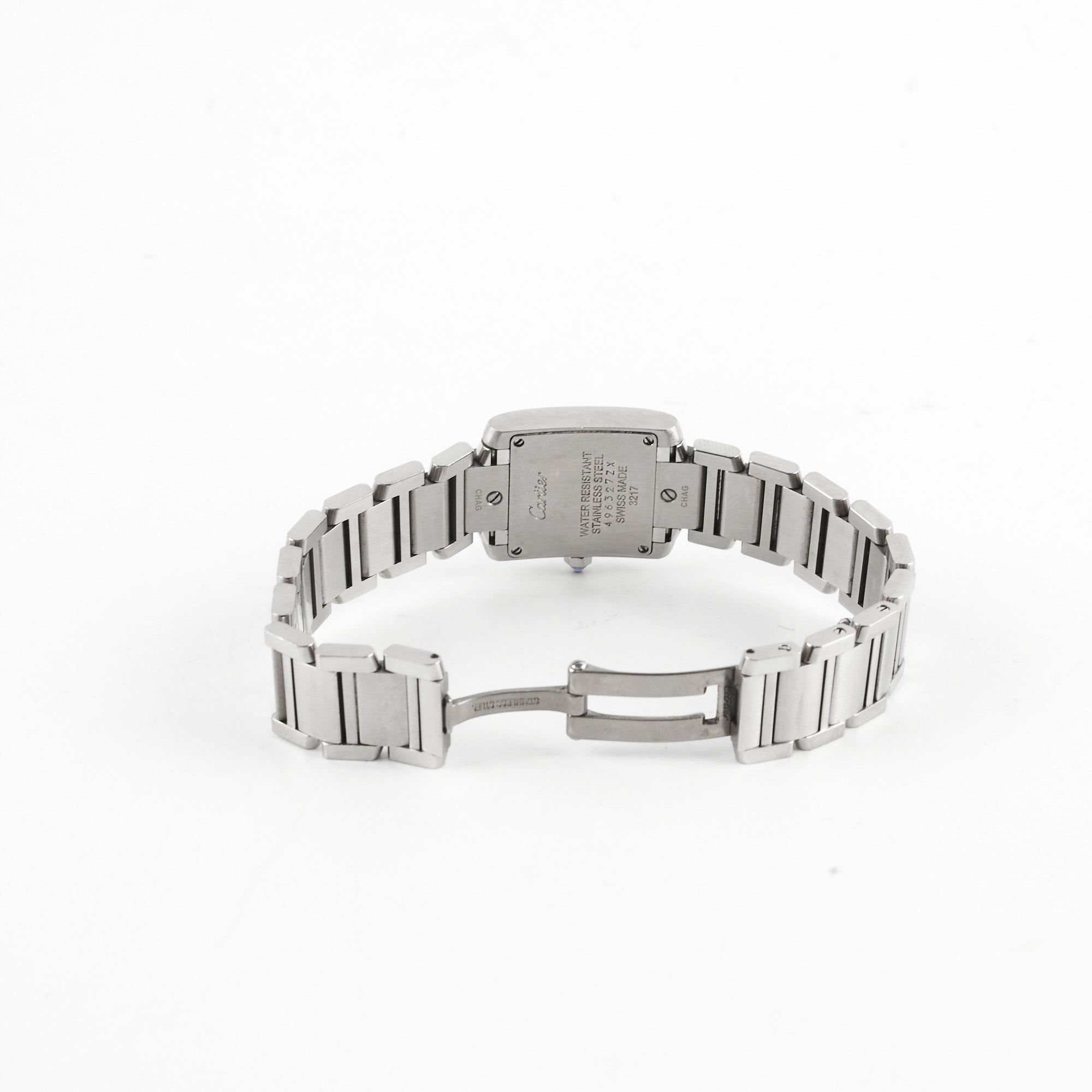 Cartier Ladies Tank Francaise 20mm Stainless Steel Quartz Watch - Luxury Dress Watch for Women, Perfect for Business, Party & Special Occasions