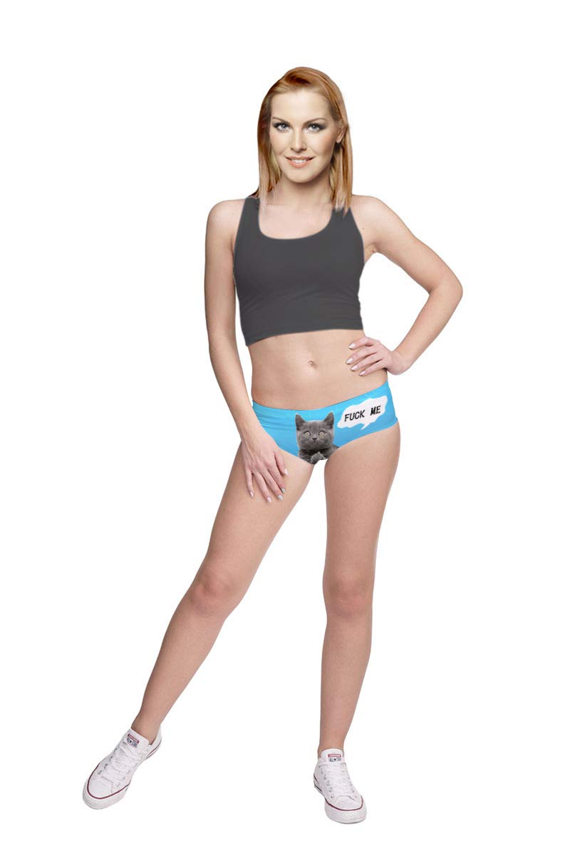 Funny Low-Waisted Cat Ear Underwear for Women - Sexy Lingerie Gift Set (ERDNK021-L) - Perfect for Cosplay, Valentine's Day & Intimate Moments
