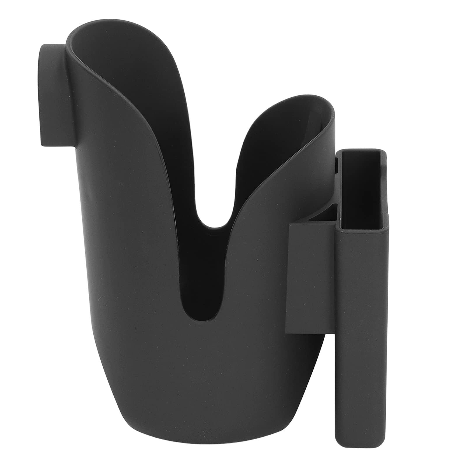 Universal Baby Stroller Cup Holder with Phone Slot - Durable Plastic Bottle Holder for Carriages, Trolleys & Shopping Carts | Perfect for On-the-Go Parents & Outdoor Activities