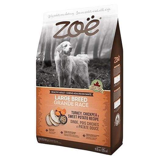 Zoe Turkey, Chickpea & Sweet Potato Recipe Dry Dog Food - Grain-Free, High Protein Natural Kibble for Adult Dogs - Perfect for Sensitive Stomachs & Allergies - Great for Daily Meals & Training Treats