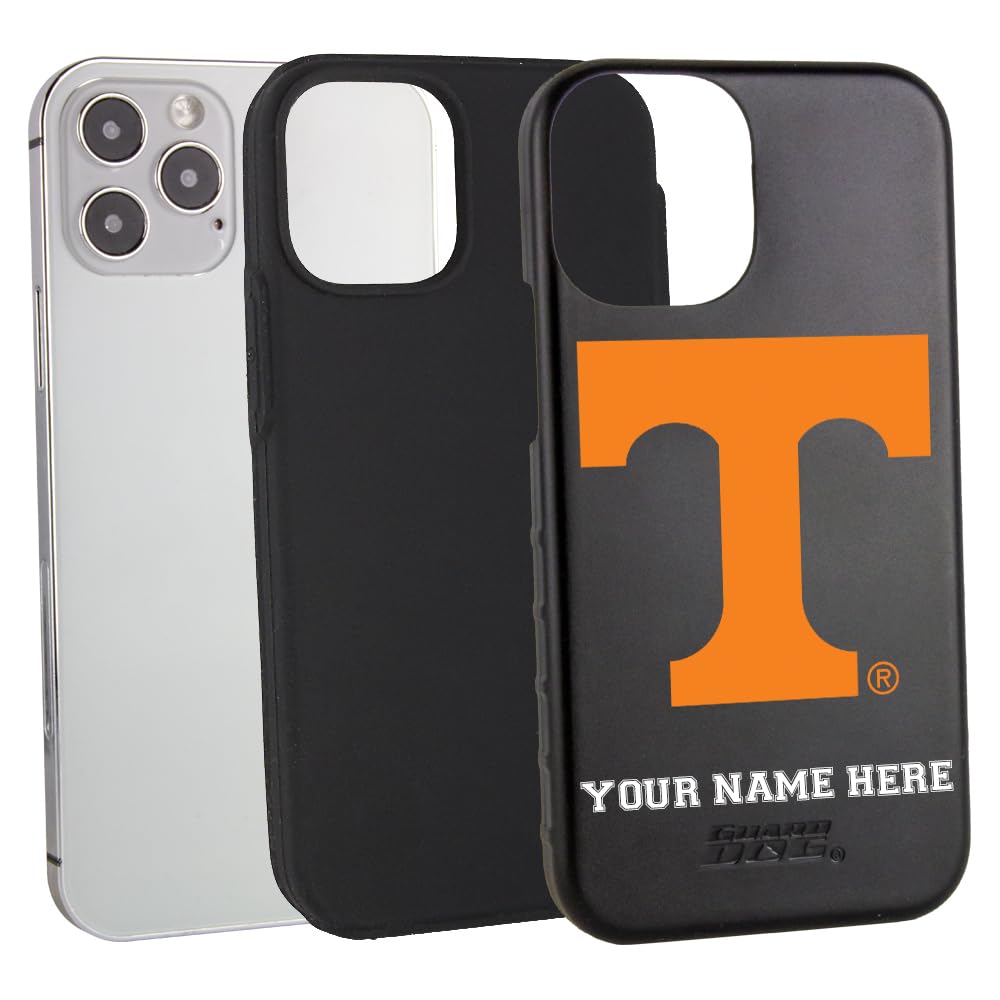 Military Grade Rugged iPhone 12/12 Pro Case - Guard Dog Two-Piece Protective Cover with Collegiate Licensed Tennessee Volunteers Design - Perfect for Outdoor Adventures, Sports & Daily Protection