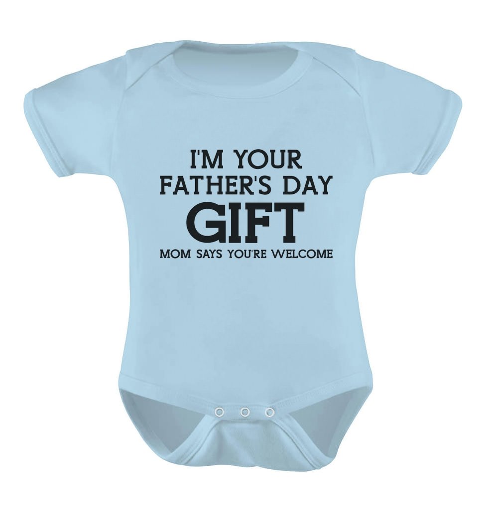 Funny Fathers Day Shirts - Best Gift for Dad from Daughter or Son | Cute Baby Boy & Girl Outfits | Perfect for Family Photos & Special Occasions
