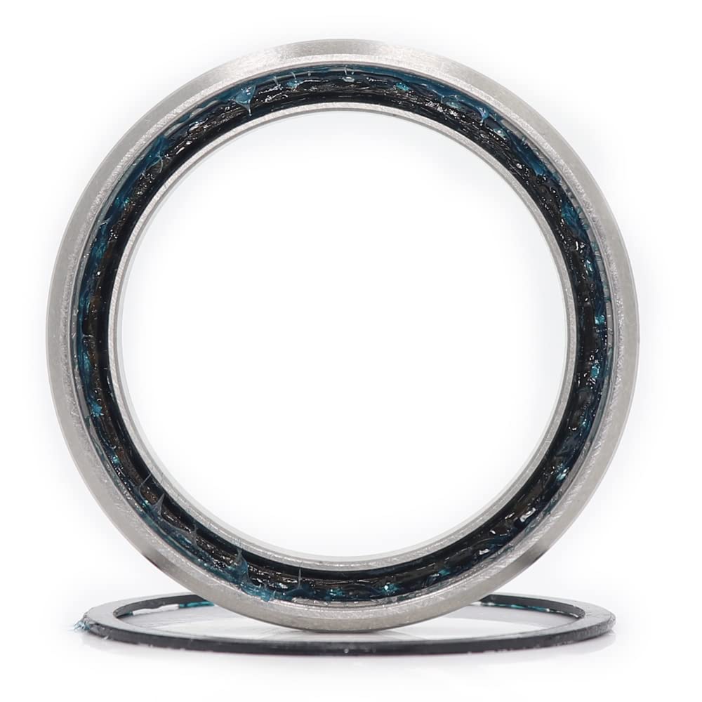 1PC MH-P21 Bike Bearing 37x49x7mm 45/45 Balls Bicycle Headset Repair Parts - 1-3/8 Inch Ball Bearings Accessories for Mountain & Road Bike Maintenance & DIY Repairs