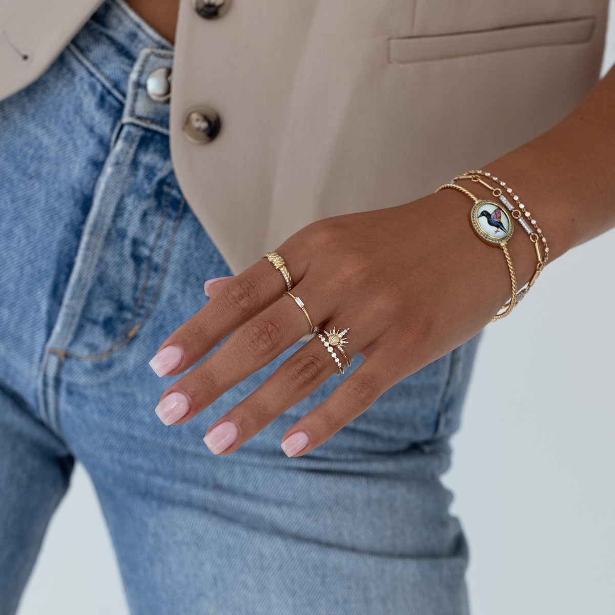 Diamond Bind Ring - Elegant and Durable Wedding Band for Women & Men - Perfect for Engagement, Anniversary, and Special Occasions
