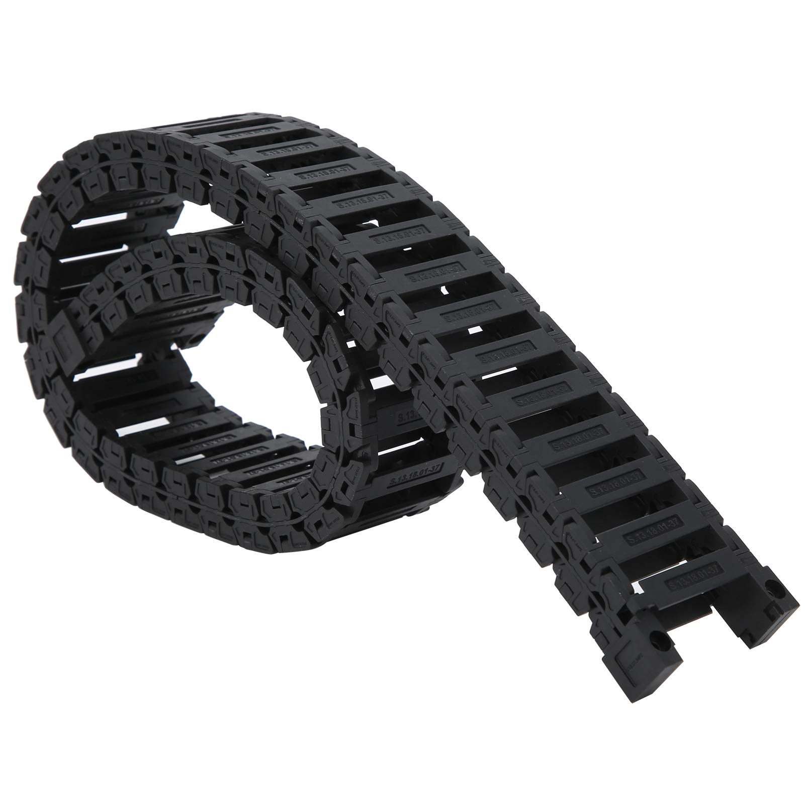 Slip-Proof Nylon Cable Chain Harrow for CNC Machines | Durable Wire Management Solution | Perfect for Workshop & Industrial Use