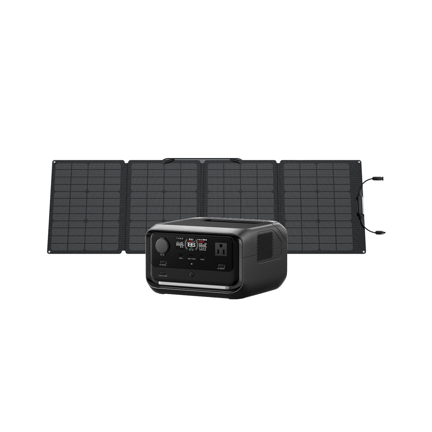 EcoFlow RIVER 3 Plus Portable Power Station 288Wh | Solar Generator for Camping, Outdoor Adventures & Emergency Backup Power