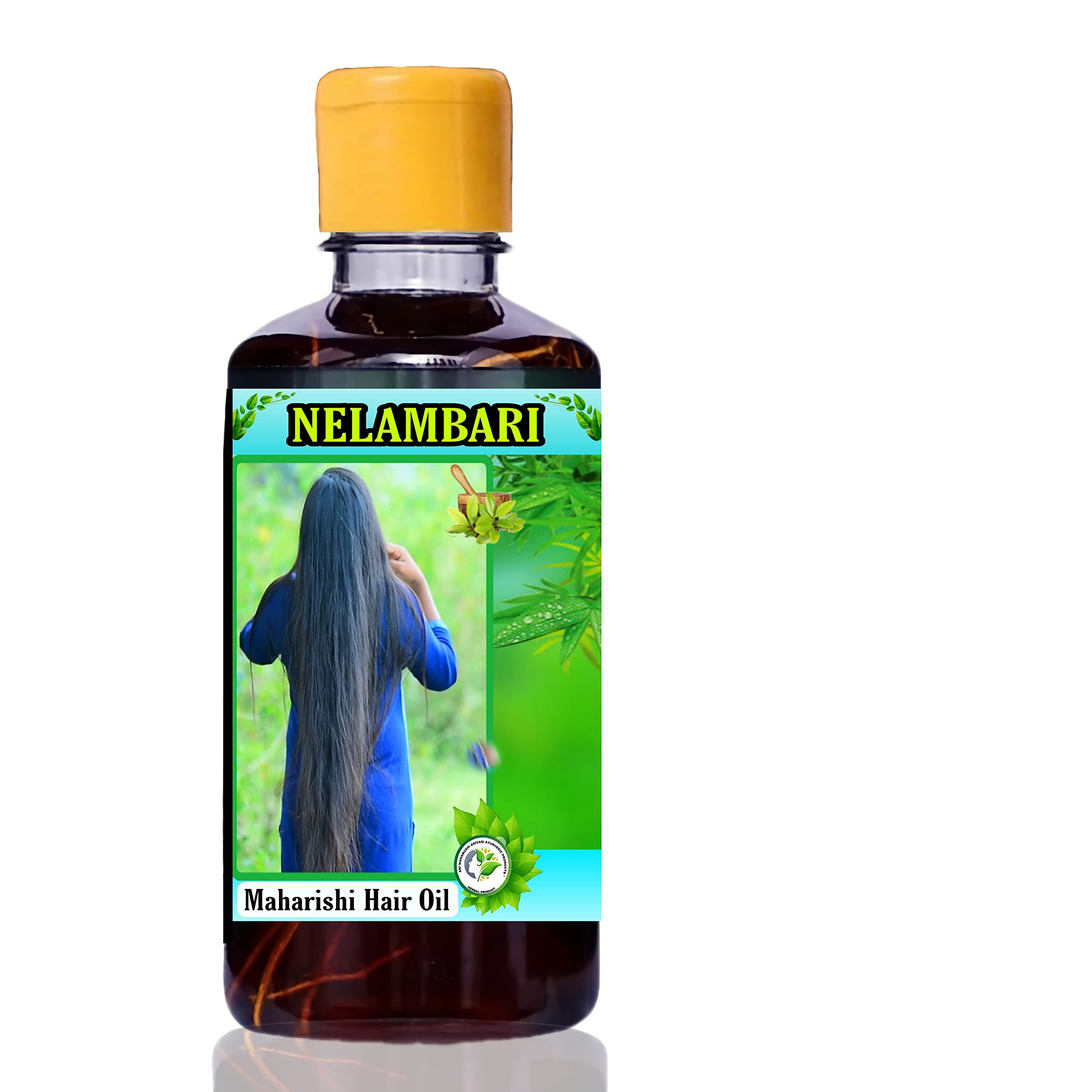 **Neelambari Adivasi Ayurvedic Hair Oil for Hair Growth & Fall Control - 100ml | Herbal Treatment for Men & Women | Promotes Thicker, Stronger Hair | Perfect for Daily Scalp Massage & Hair Care Routine**