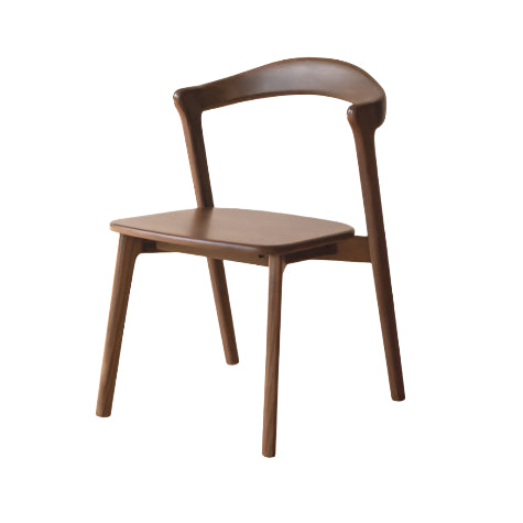 Premium Black Walnut & Ash Solid Wood Dining Chair - Handcrafted Modern Farmhouse Style for Kitchen, Dining Room & Home Decor