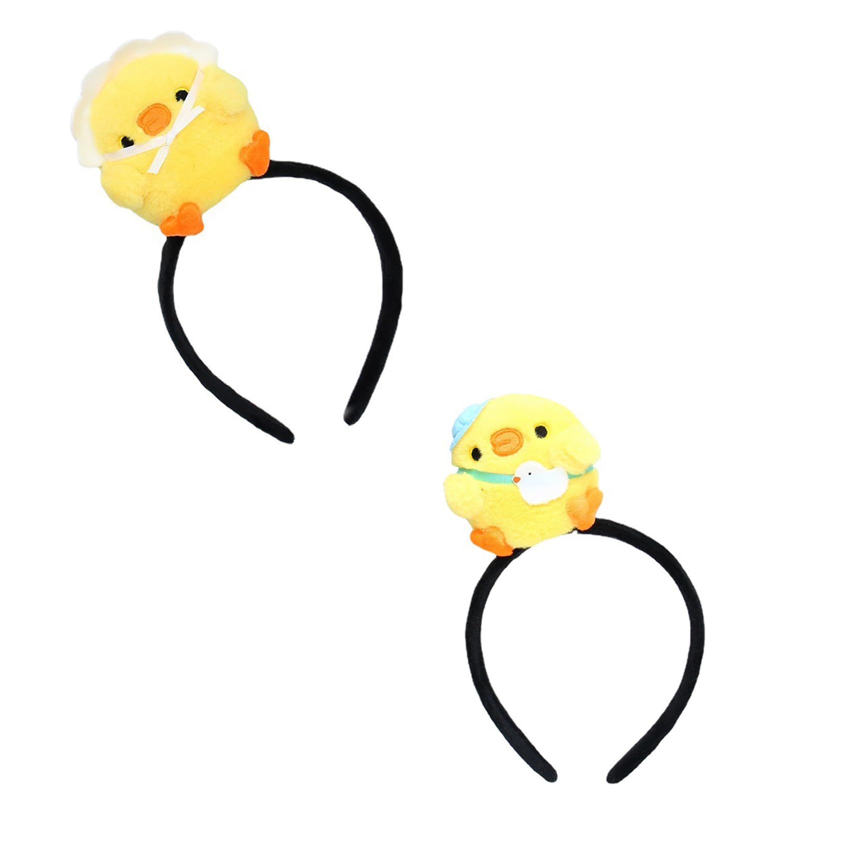 2 Pack Cute Chicken Headband - Fun Animal Costume Accessories for Chicken Themed Parties, Halloween & Cosplay