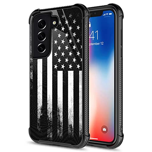 Black Retro American Flag