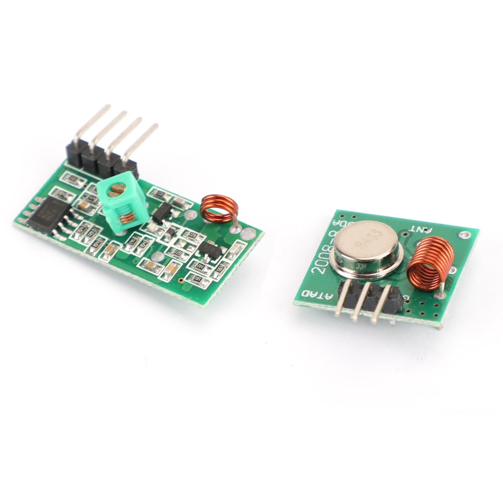 10-Pack 433MHz Wireless Transmitter and Receiver Kit - RF Remote Control Module for DIY Electronics, Home Automation, and IoT Projects | Long Range Signal Transmission for Smart Devices