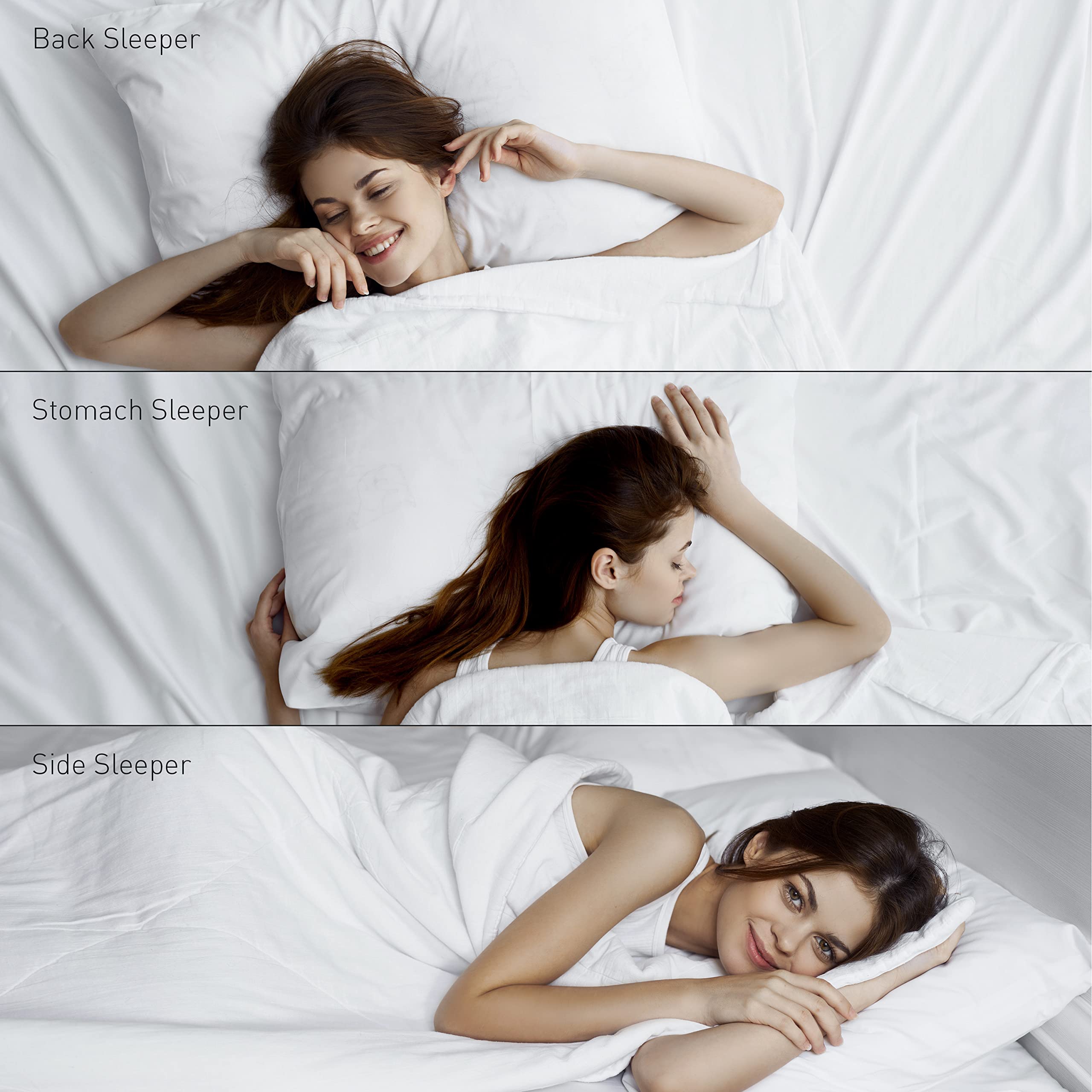 Premium Cooling Bed Pillows - 2 Pack Queen & King Size Luxury Pillows for Back & Side Sleepers - 100% Cotton Pillow Cover - Ideal for Hot Sleepers & Allergy Relief - Perfect for Home, Hotel, and Travel Use