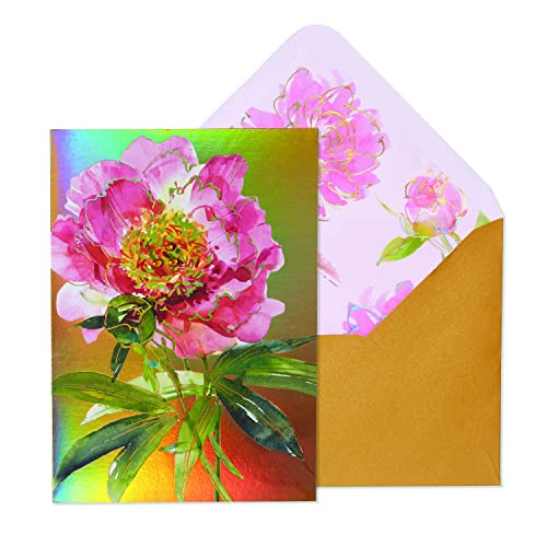 Peony on Gold