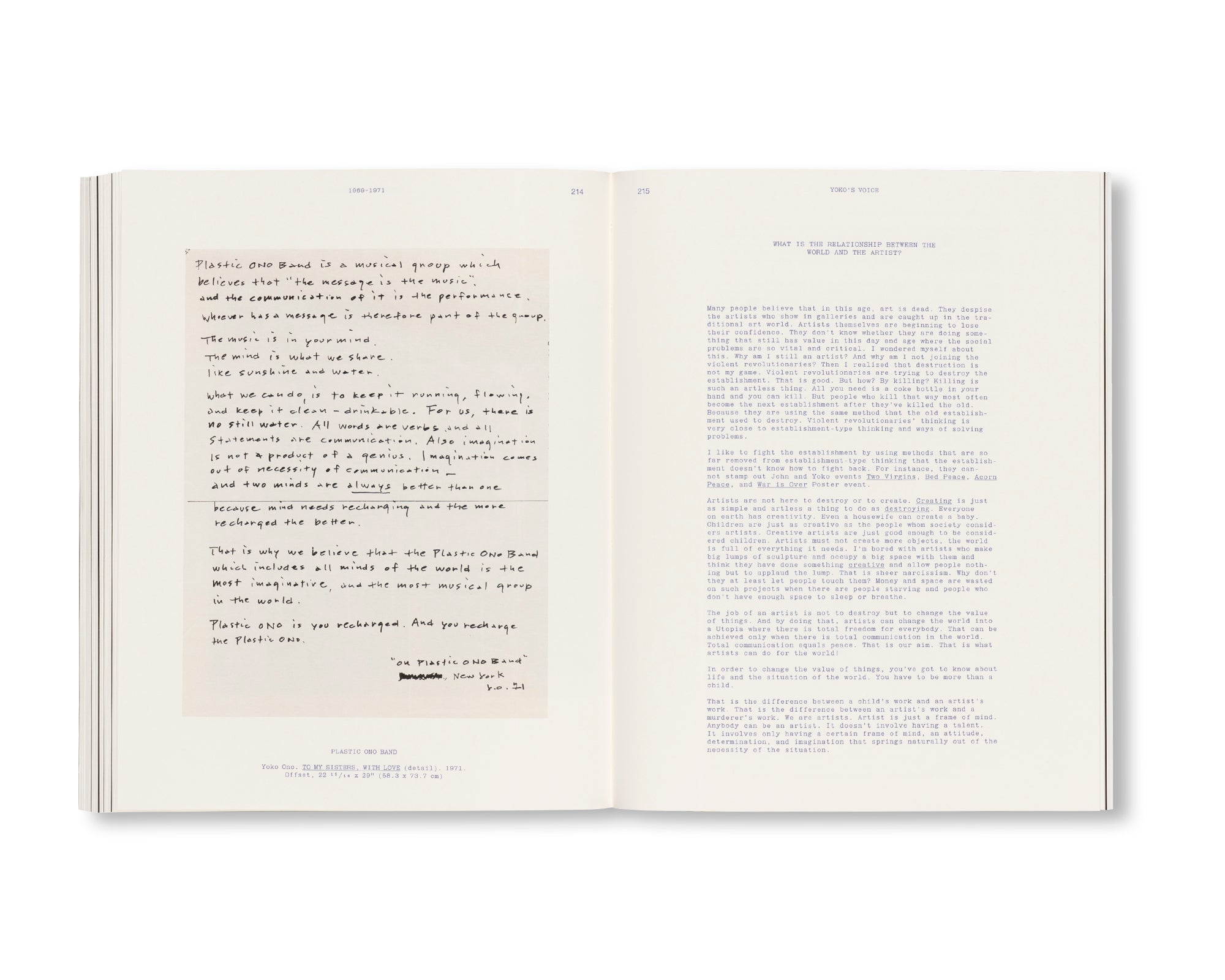 ONE WOMAN SHOW, 1960–1971 by Yoko Ono - Rare Art Book Collection for Music & Art Lovers - Perfect for Home Decor, Gift Giving & Art History Study