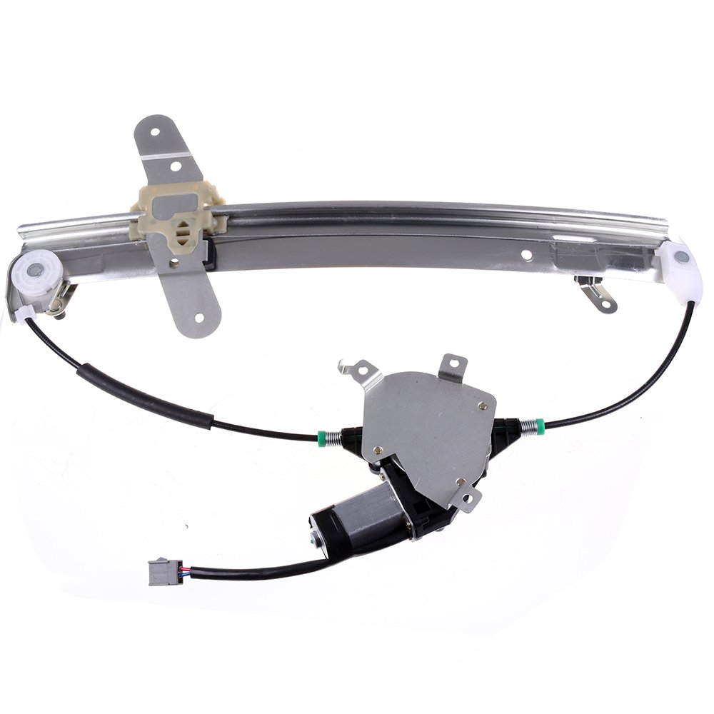 SCITOO Power Window Lift Regulator for 1998-2011 Lincoln Town Car - Front Left Driver Side Window Motor (Part# 3W1Z5423395AA, 6W1Z5423201AA) - Smooth Operation & Easy Installation for Car Window Repair & Maintenance