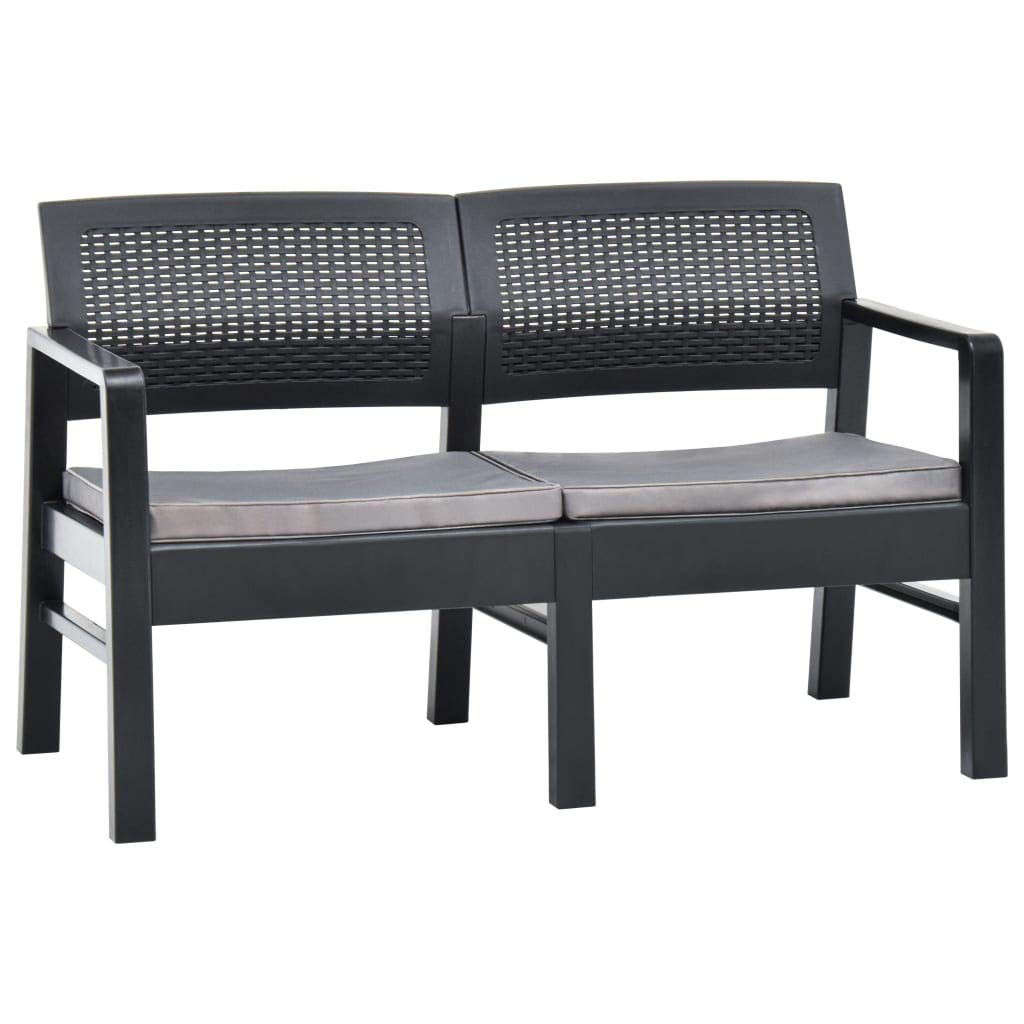 Outdoor Garden Bench 120 x 58 x 75 cm - Weather-Resistant Patio, Deck, Porch & Backyard Seating - Perfect for Relaxing in Your Yard or Outdoor Space