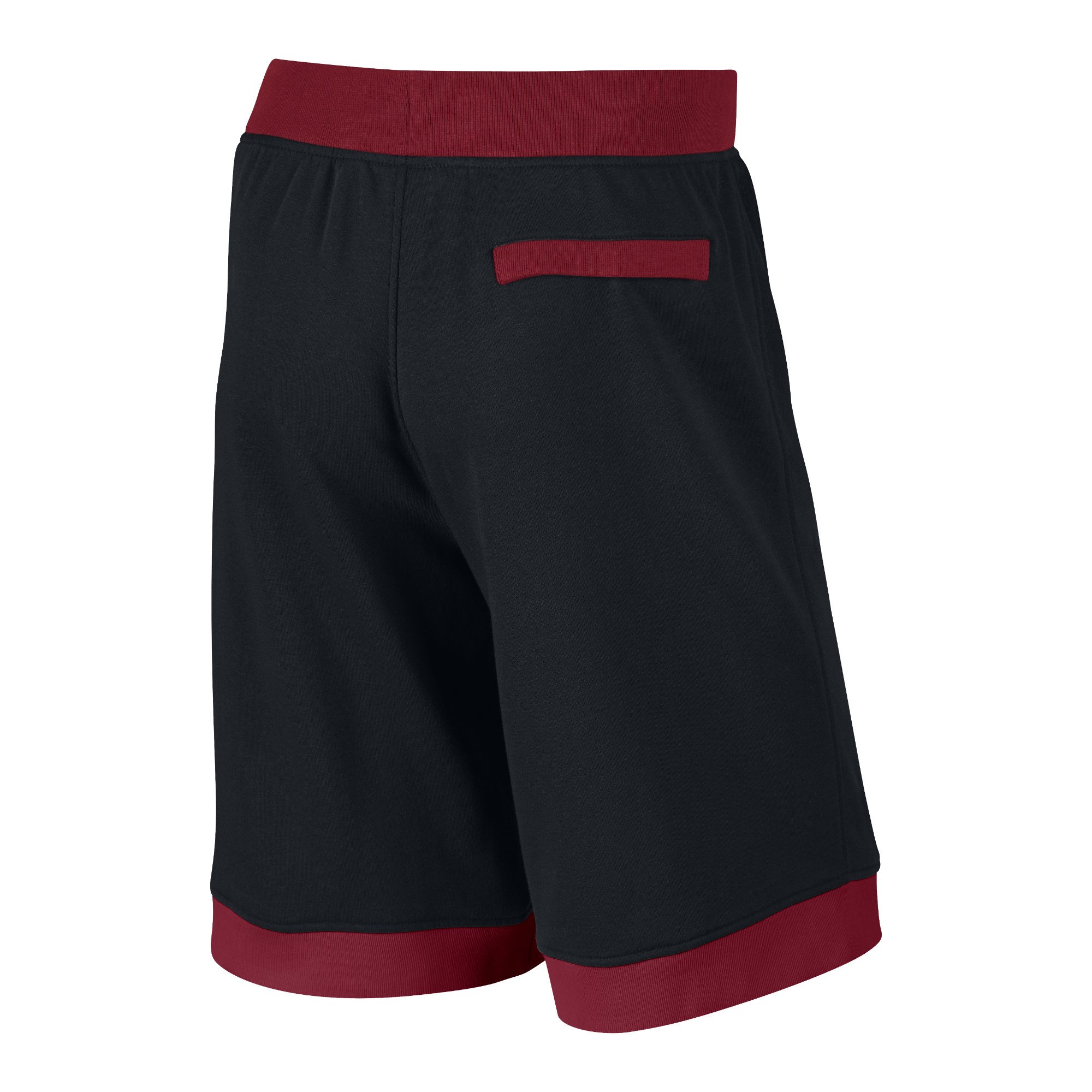 AIR Jordan Fleece Shorts - Red/Black | Comfortable & Styletic Athletic Shorts for Men | Perfect for Basketball, Gym & Casual Wear