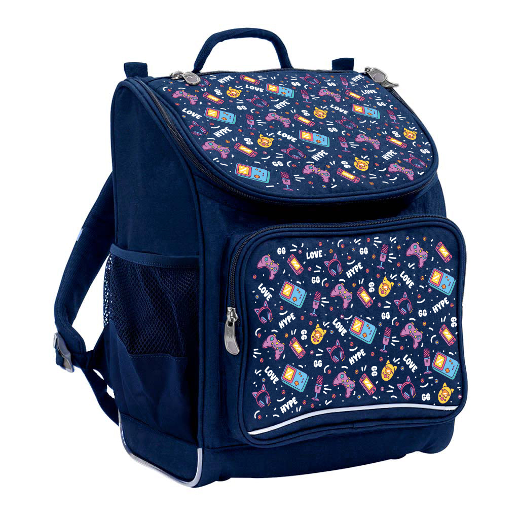 Pixel Chick Mighty Primary Backpack - Durable School Backpack for Kids & Teens - Perfect for School, Travel, and Daily Use