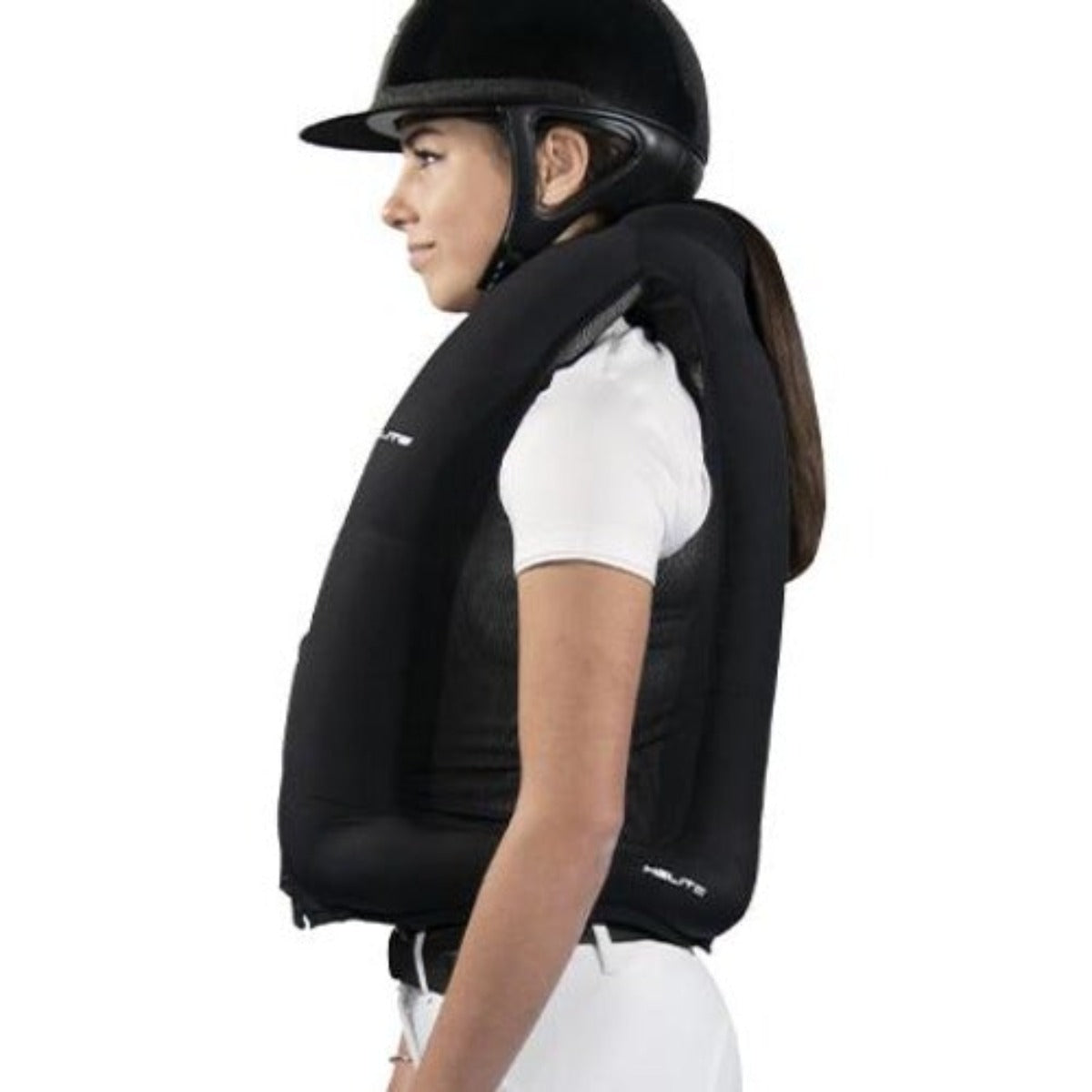 Helite Zip'In Airbag Vest II - Motorcycle Safety Jacket for Riders - Perfect for Street Biking & Adventure Tours
