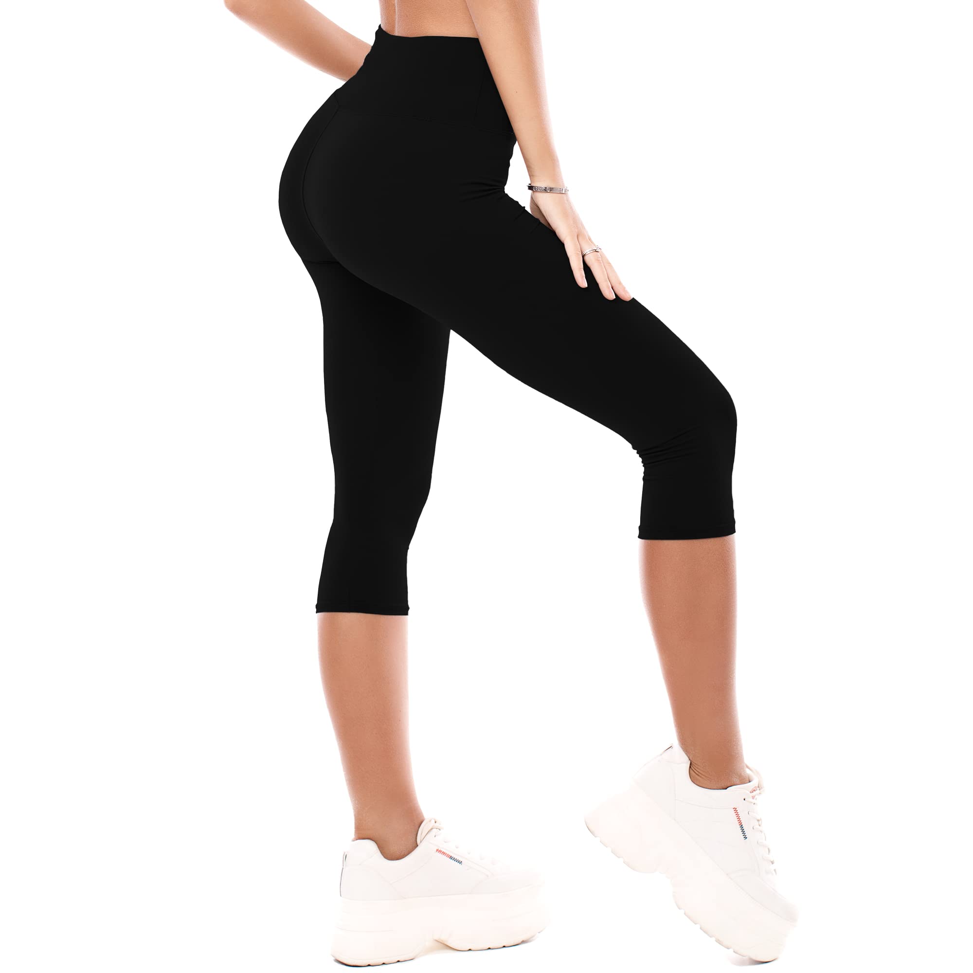 CADITEX High Waisted Yoga Pants for Women - Buttery Soft Workout Leggings with Stylish Patterns, Gym & Lounge Wear for Yoga, Running & Everyday Comfort