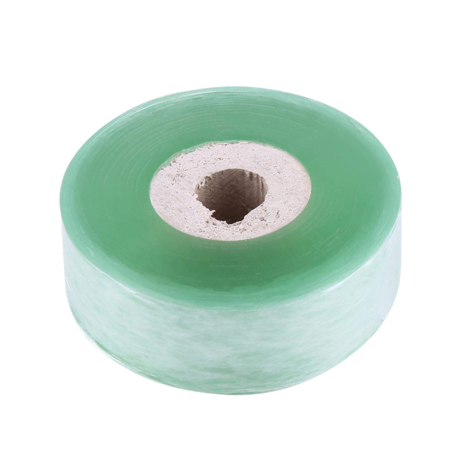 Goshyda 2CM x 100M Green PVC Garden Grafting Tape - Fruit Tree Grafting, Plant Support, Vine Training - Durable Waterproof Gardening Binding Tape for Home Garden, Greenhouse & Outdoor Planting