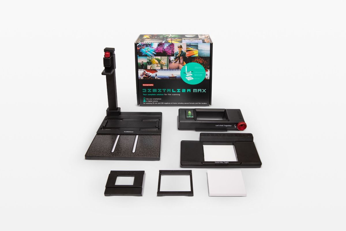 35mm & 120 Film Scanner Kit for Smartphones - Convert Negatives to Digital Photos - Perfect for Archiving Old Family Photos, Digitizing Film Collections & Photography Projects