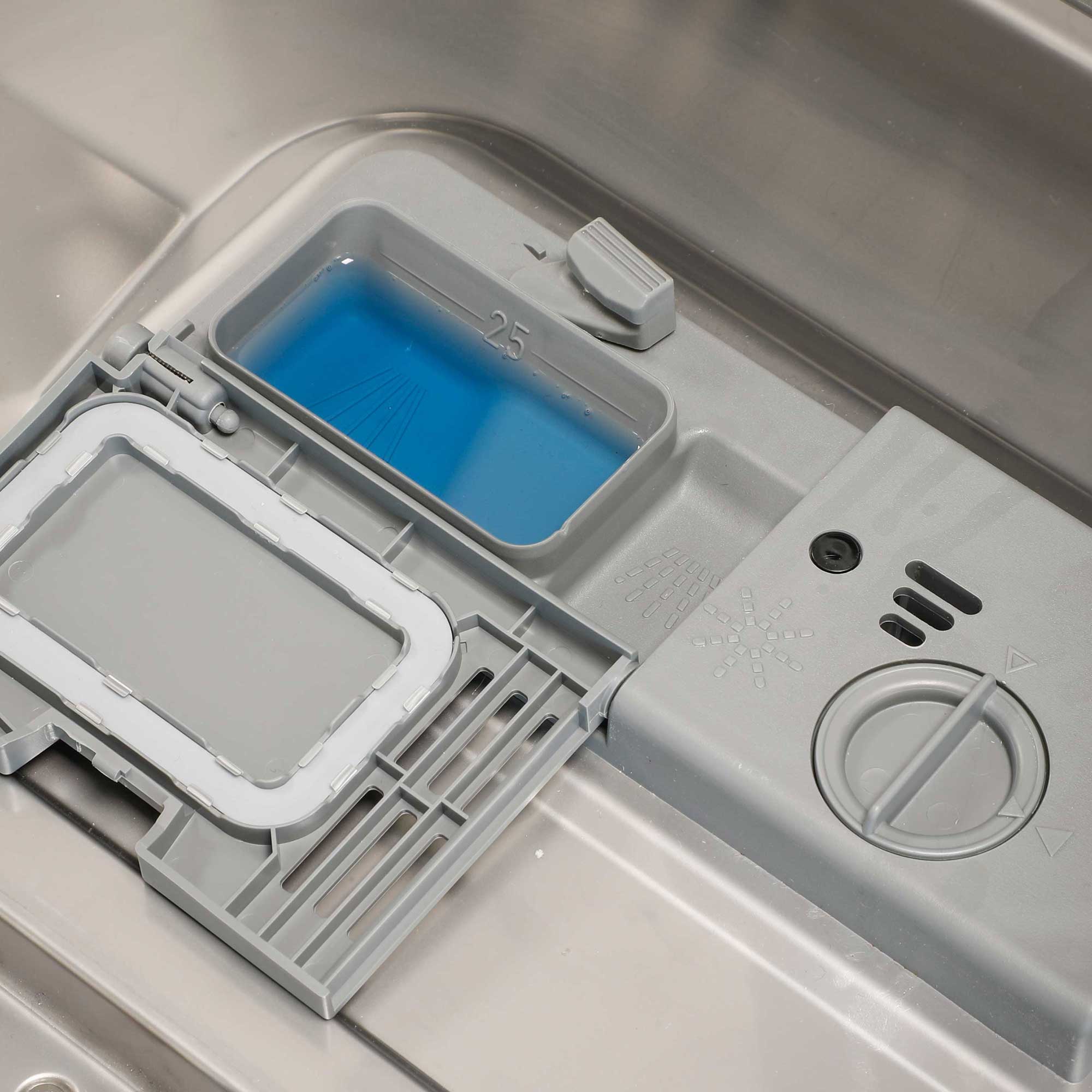 Baridi Compact Tabletop Dishwasher - 8 Place Settings, 6 Wash Programs, Ultra Quiet (45dB), 8L Capacity, Energy Efficient, White (Model DH86) - Perfect for Apartments, Dorms, RVs & Small Kitchens