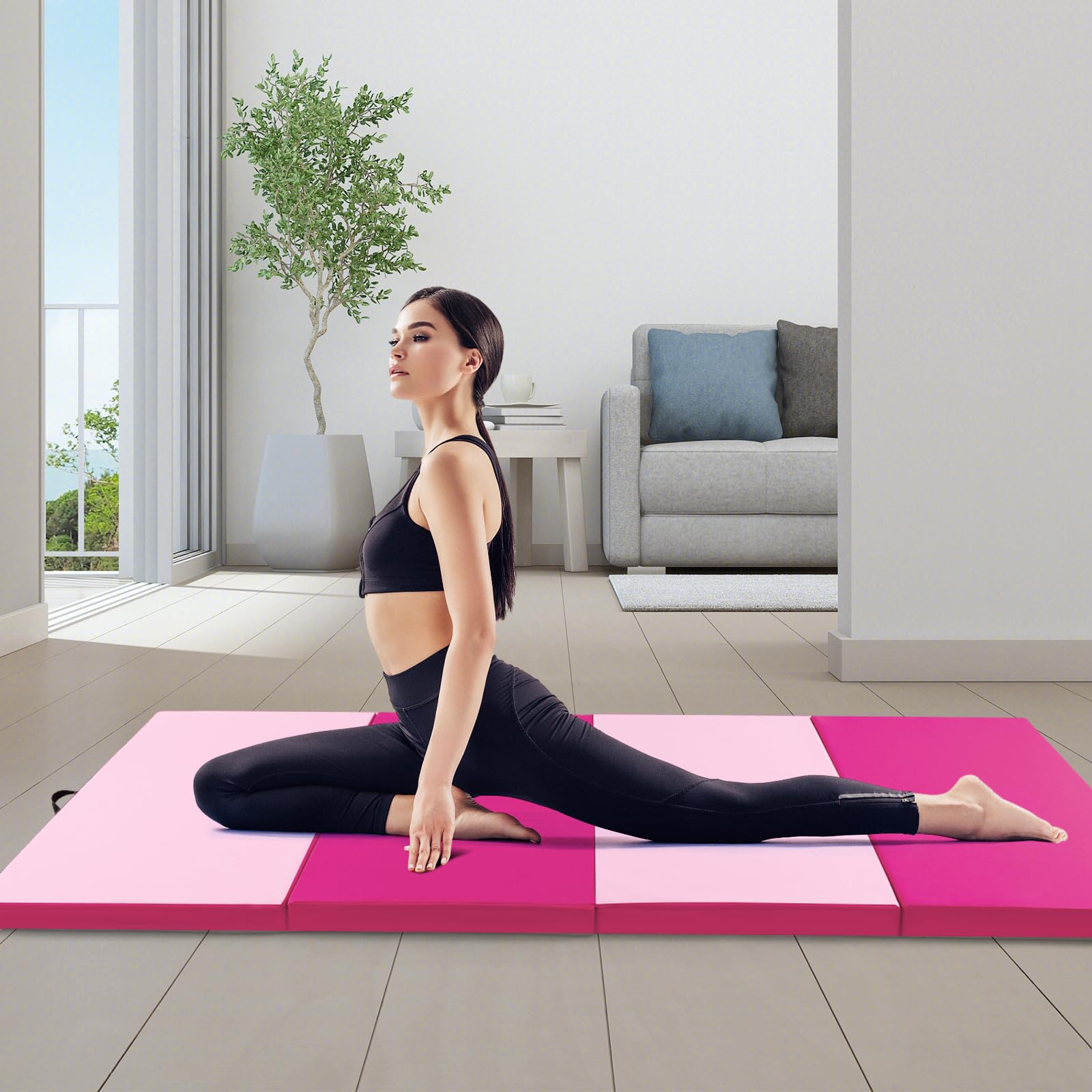 GYMAX 4'x10'x2