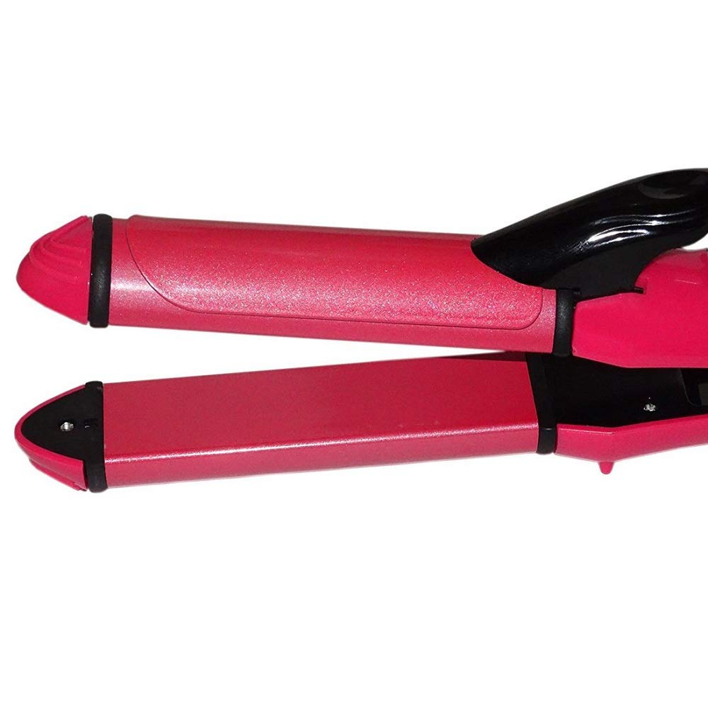 Twiclo Professional Hair Straightener & Curler for Women - Multi-Color Styling Iron with Adjustable Temperature (1 Piece) - Perfect for Home, Salon & Travel Use