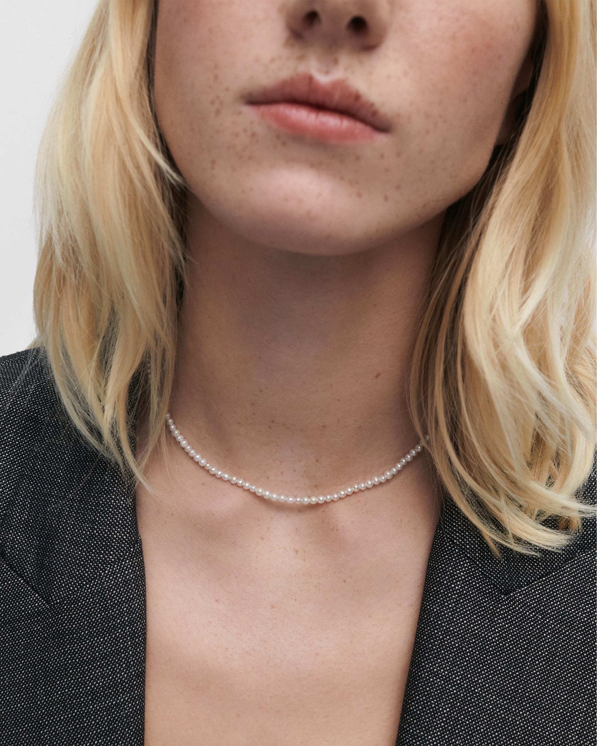 GRID 6 La Perla Essential Necklace - Elegant Gold Plated Chain for Women, Minimalist Pendant Jewelry Gift for Her | Perfect for Everyday Wear, Date Nights & Special Occasions