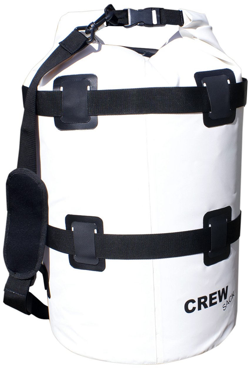 Bianco White Beach Art Dry Bag - Waterproof & Sandproof for Swimming, Boating & Outdoor Activities | 3694
