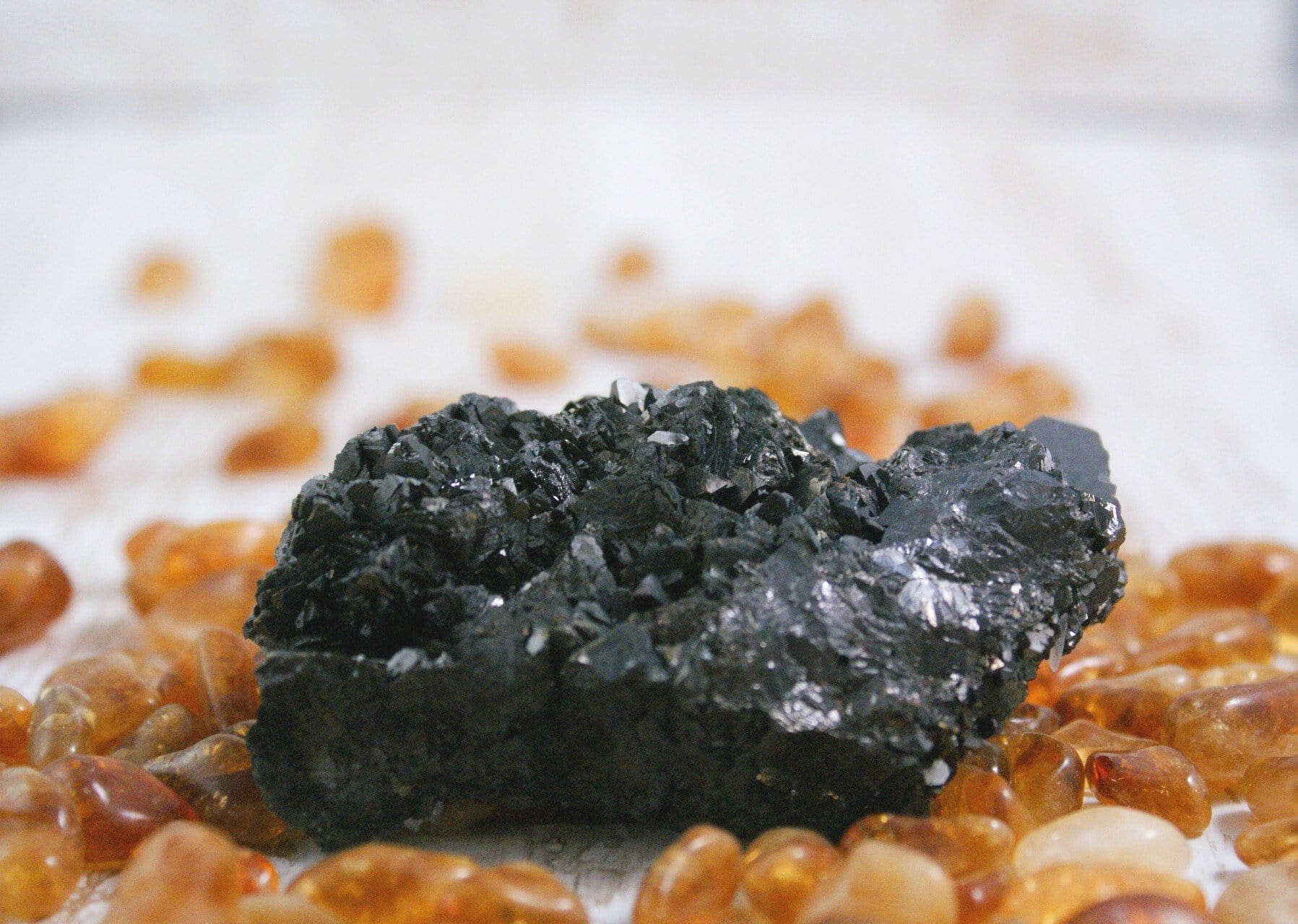 Authentic Bulgarian Galena and Quartz Crystal Specimen - Natural Mineral Collection for Healing, Meditation & Home Decor
