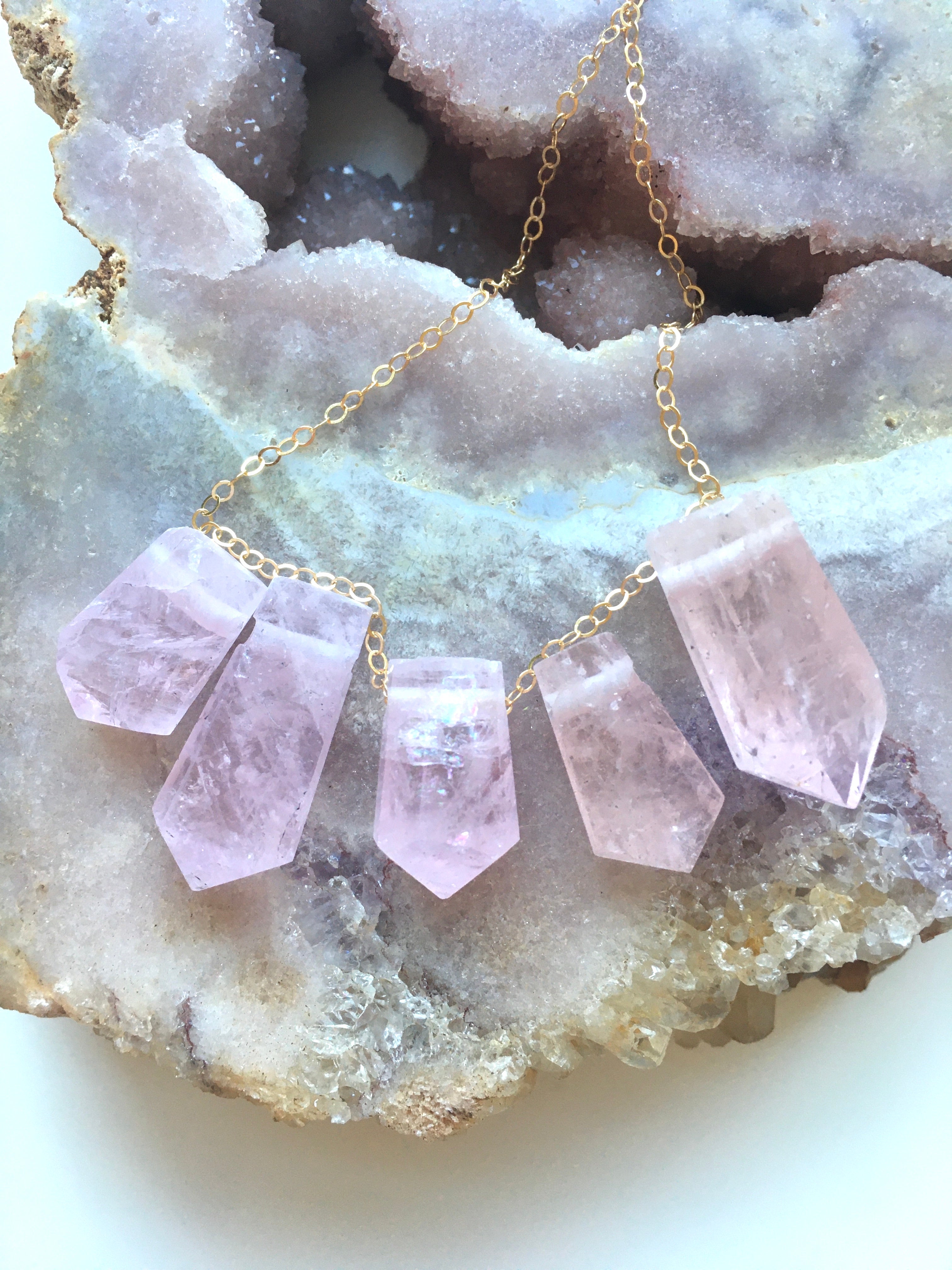 Exquisite Morganite Pendant Necklace - Sterling Silver or Gold Filled - Perfect for Valentine's Day, Anniversary & Bridal Jewelry Gifts